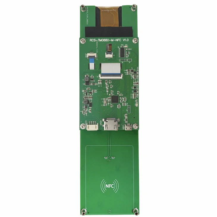 Bar Type Display with NFC Card reader